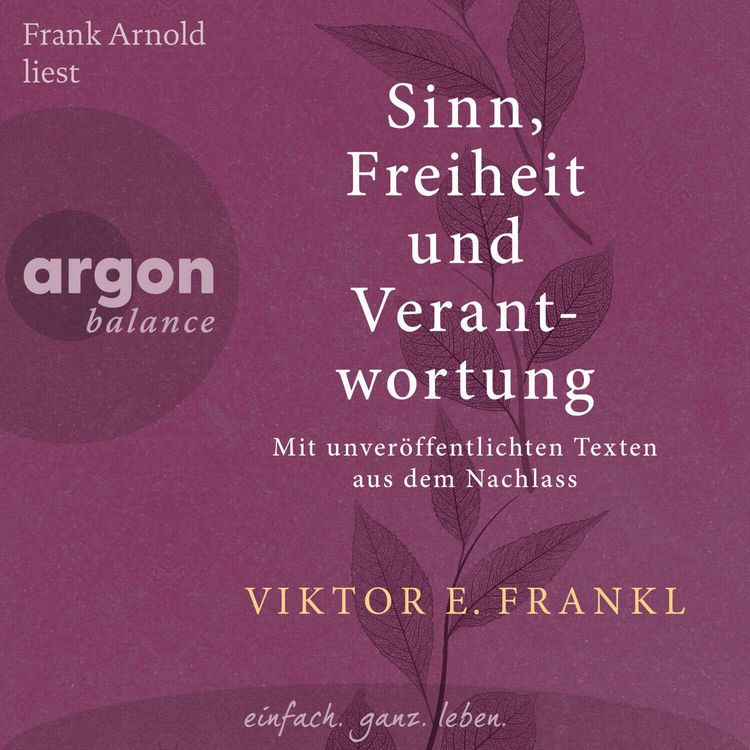Produktbild: Sinn, Freiheit und Verantwortung