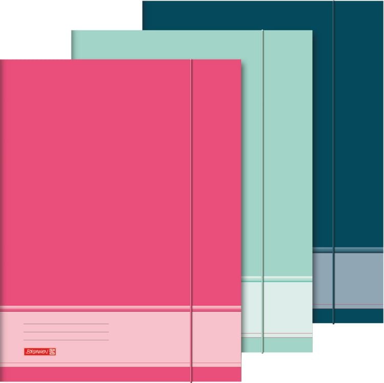 Produktbild: Sammelmappe A3 Trend sort Gummizug