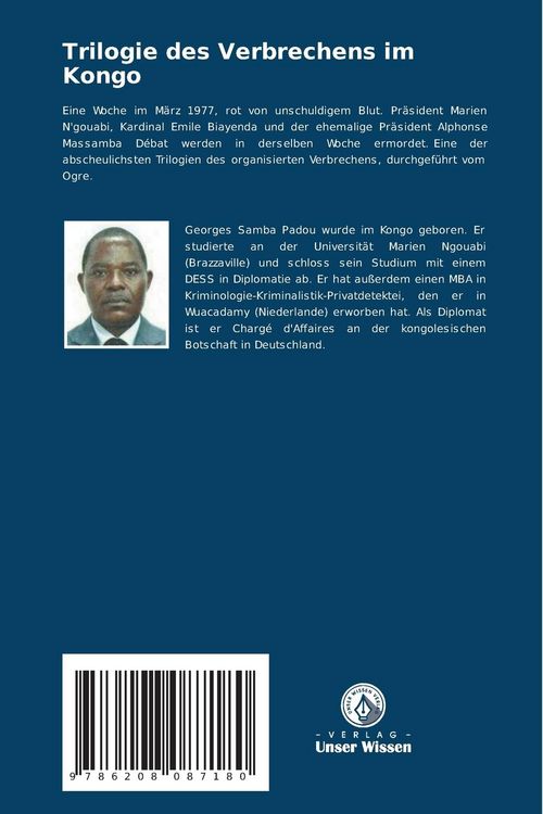 Produktbild: Trilogie des Verbrechens im Kongo