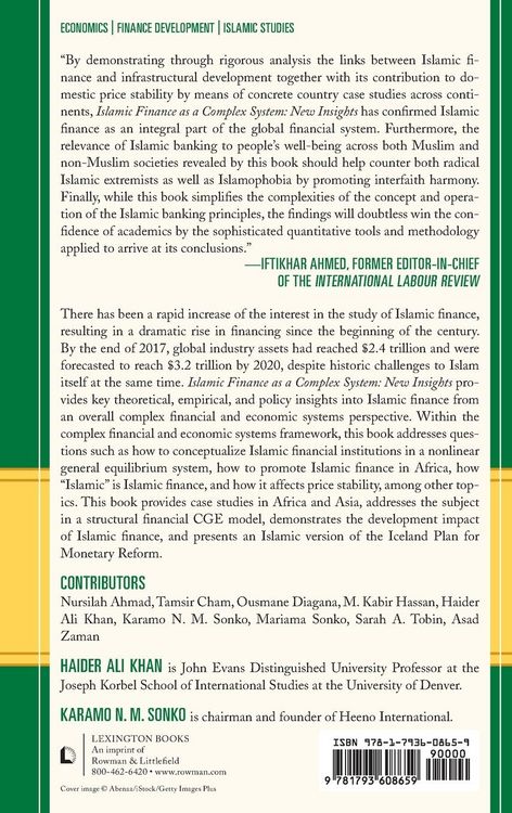 Produktbild: Islamic Finance as a Complex System