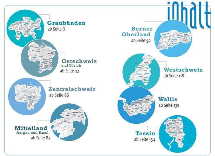 Produktbild: K&uuml;mmerly+Frey Erlebnis Schweiz Wandern zu Berggew&auml;ssern - Wanderf&uuml;hrer
