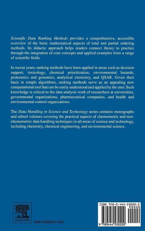 Produktbild: Scientific Data Ranking Methods