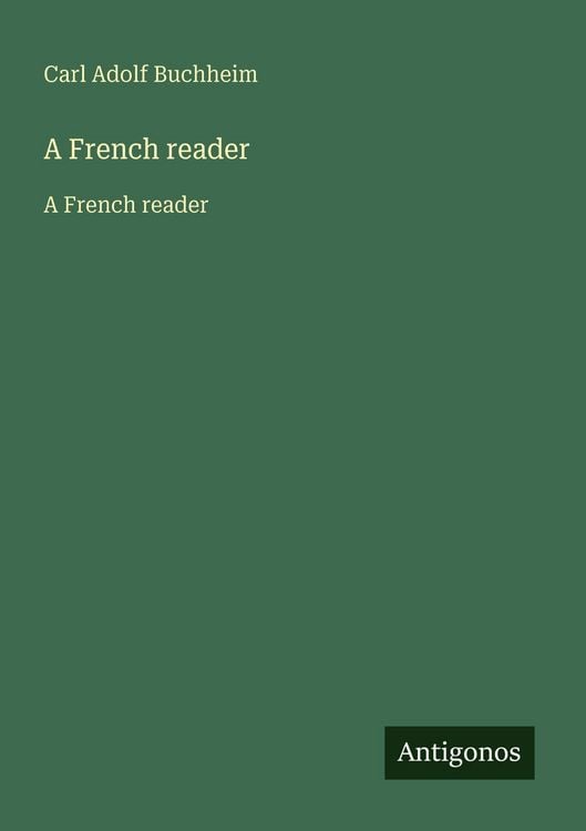 Produktbild: A French reader