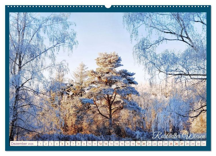 Produktbild: Dreieich Natur Pur (hochwertiger Premium Wandkalender 2026 DIN A2 quer), Kunstdruck in Hochglanz