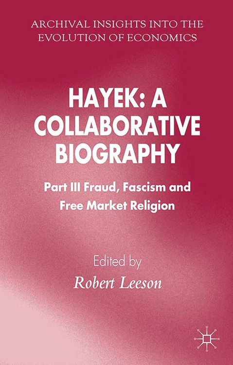 Produktbild: Hayek: A Collaborative Biography
