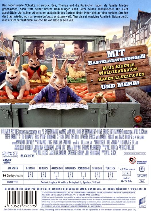 Produktbild: Peter Hase 2 - Ein Hase macht sich vom Acker