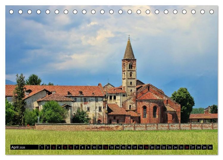 Produktbild: Piemont (Tischkalender 2026 DIN A5 quer), CALVENDO Monatskalender