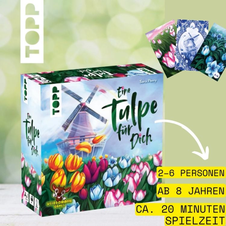 Produktbild: Eine Tulpe f&uuml;r Dich &ndash; Kartenspiel