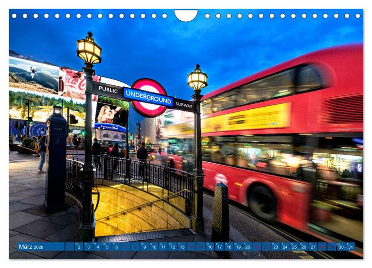 Produktbild: London Architektur (Wandkalender 2026 DIN A4 quer), CALVENDO Monatskalender