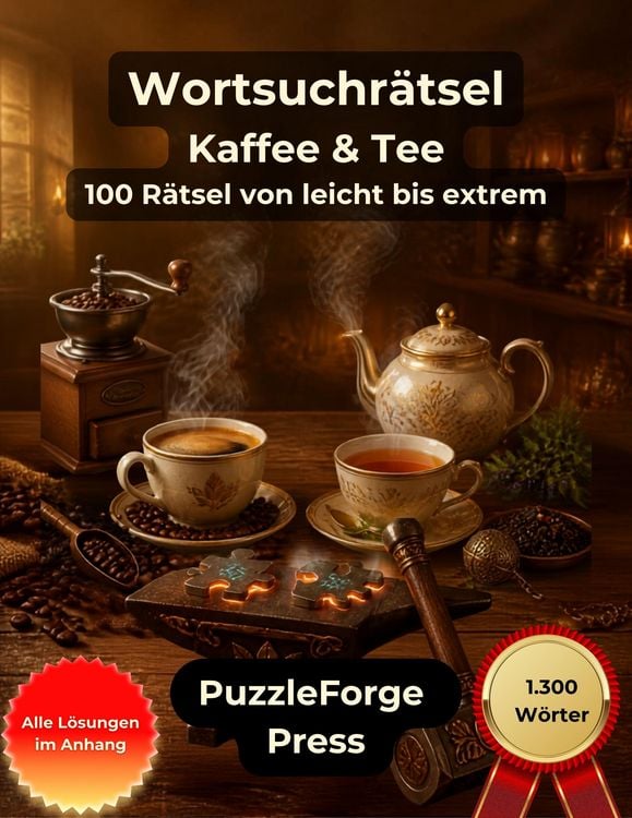 Produktbild: Wortsuchr&auml;tsel - Kaffee und Tee