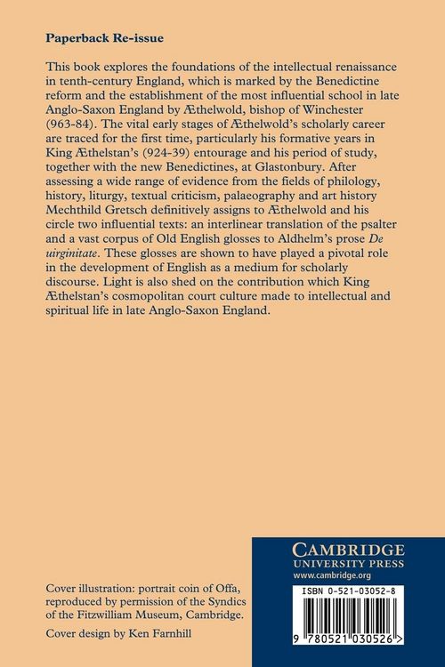 Produktbild: The Intellectual Foundations of the English Benedictine Reform