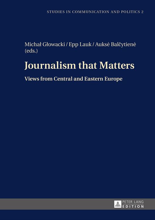 Produktbild: Journalism that Matters