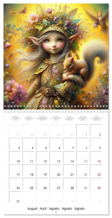 Produktbild: Gentle Gnome Portraits - Whimsical Magic (Wall Calendar 2026 12 &times; 12 Inch) CALVENDO 12 Month Wall Calendar