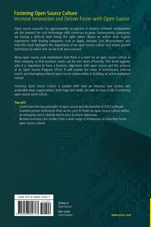 Produktbild: Fostering Open Source Culture