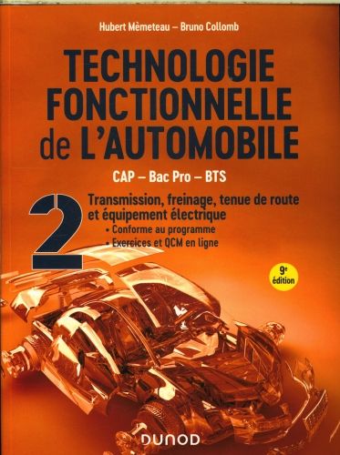 Produktbild: Technologie fonctionnelle de l'automobile : CAP, bac pro