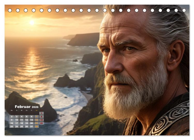 Produktbild: Gesichter der Menschheit (Tischkalender 2026 DIN A5 quer), CALVENDO Monatskalender