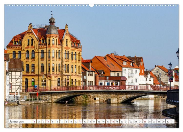 Produktbild: Werrastadt Eschwege (hochwertiger Premium Wandkalender 2026 DIN A2 quer), Kunstdruck in Hochglanz