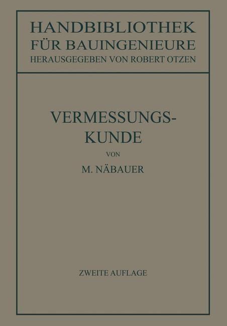 Produktbild: Vermessungskunde