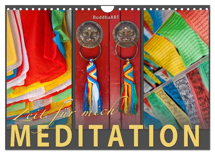 Produktbild: MEDITATION Zeit f&uuml;r mich (Wandkalender 2026 DIN A4 quer), CALVENDO Monatskalender