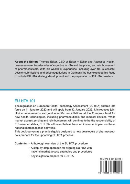Produktbild: EU HTA 101