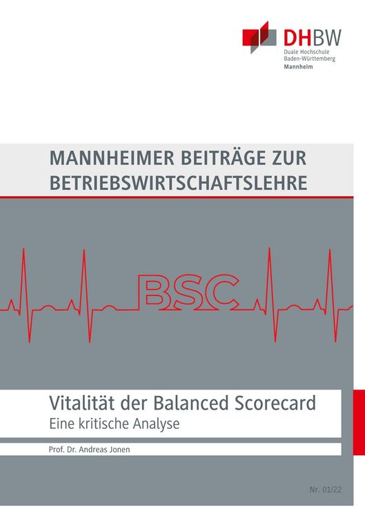 Produktbild: Vitalit&auml;t der Balanced Scorecard