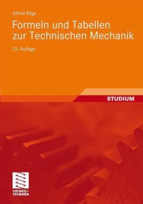 Produktbild: Formeln und Tabellen zur Technischen Mechanik