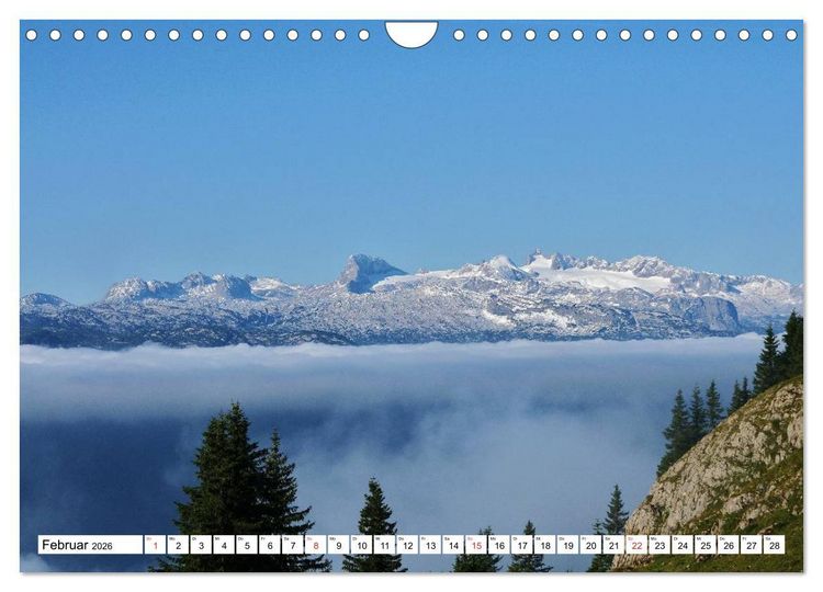 Produktbild: Die Alpen im Herzen von &Ouml;sterreich (Wandkalender 2026 DIN A4 quer), CALVENDO Monatskalender