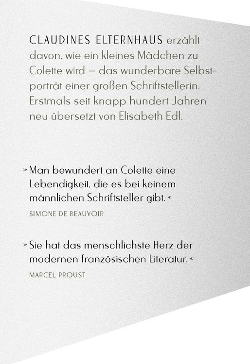 Produktbild: Claudines Elternhaus