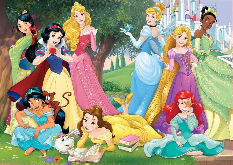Produktbild: Educa - Disney-Prinzessinnen - Puzzle 500 Teile