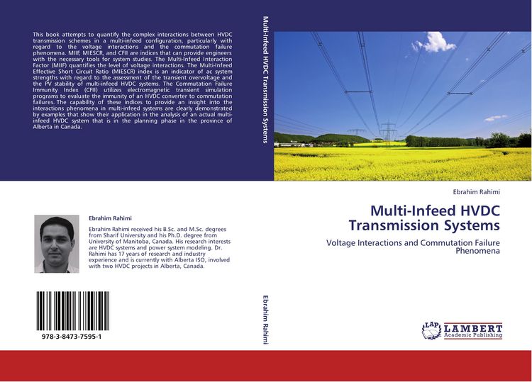 Produktbild: Multi-Infeed HVDC Transmission Systems