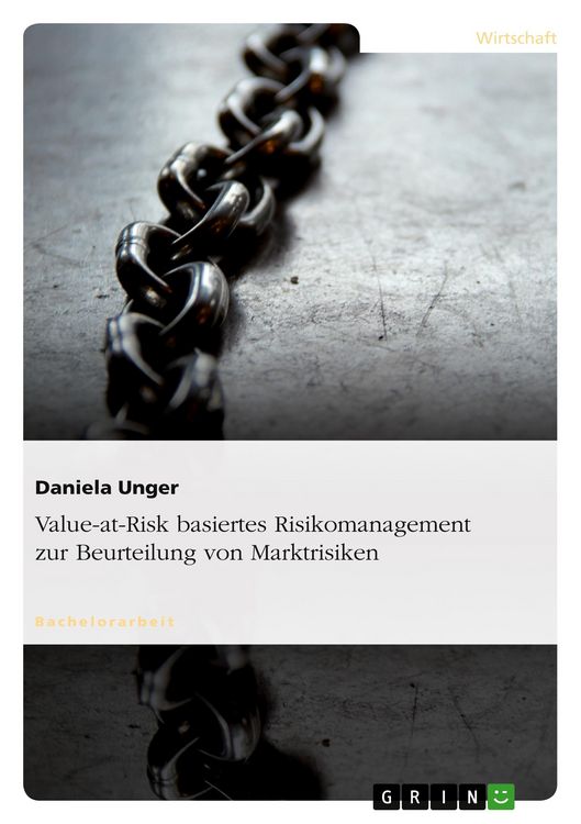 Produktbild: Value-at-Risk basiertes Risikomanagement zur Beurteilung von Marktrisiken