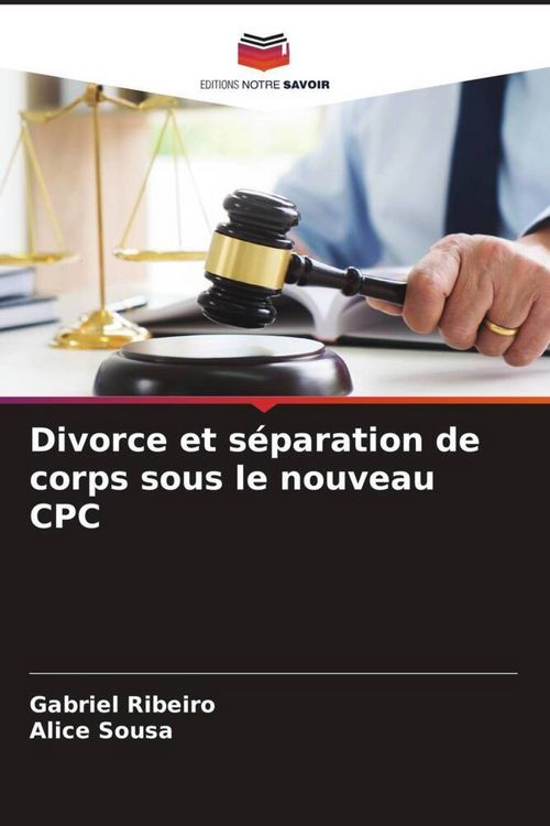 Produktbild: Divorce et s&eacute;paration de corps sous le nouveau CPC