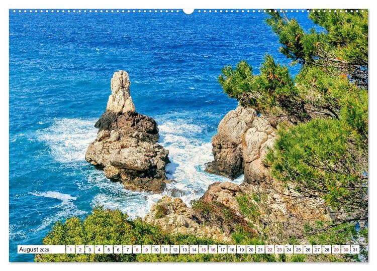 Produktbild: Mallorca - Insel der Landschaftstr&auml;ume (hochwertiger Premium Wandkalender 2026 DIN A2 quer), Kunstdruck in Hochglanz