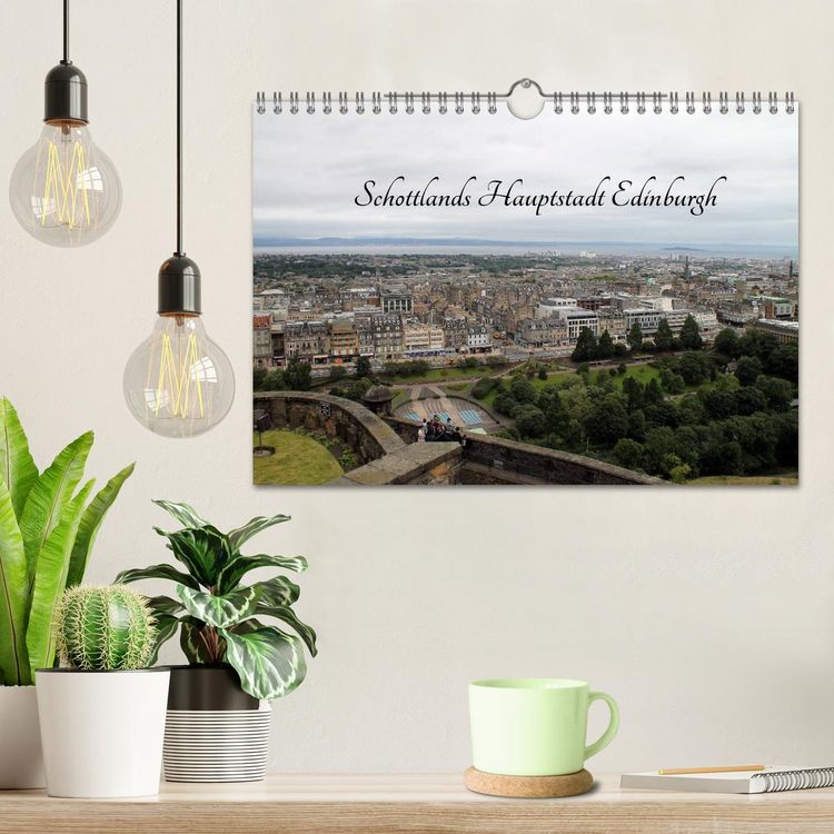 Produktbild: Schottlands Hauptstadt Edinburgh (Wandkalender 2026 DIN A4 quer), CALVENDO Monatskalender