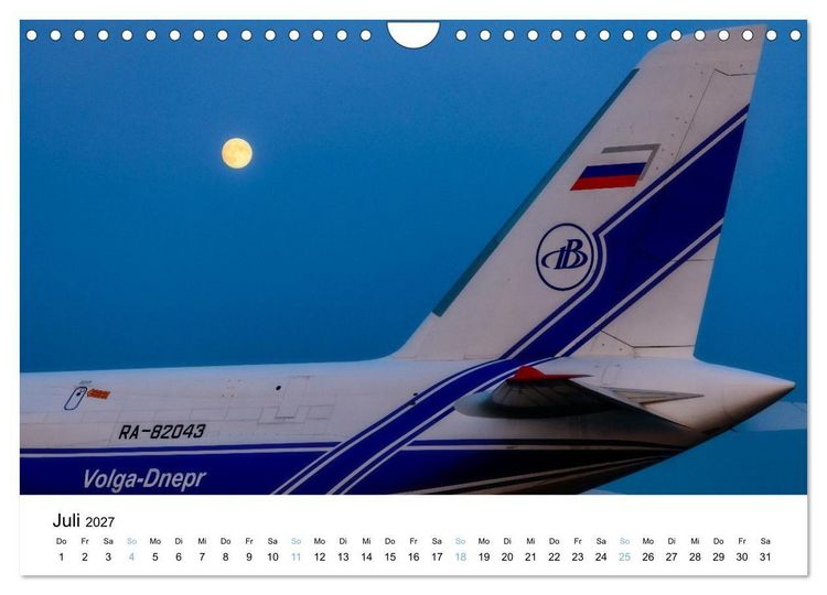 Produktbild: Air Cargo - Frachtflugzeuge, Giganten der L&uuml;fte (Wandkalender 2027 DIN A4 quer), CALVENDO Monatskalender