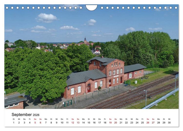 Produktbild: Sternberg in Mecklenburg - Luftaufnahmen von Markus Rein (Wandkalender 2026 DIN A4 quer), CALVENDO Monatskalender