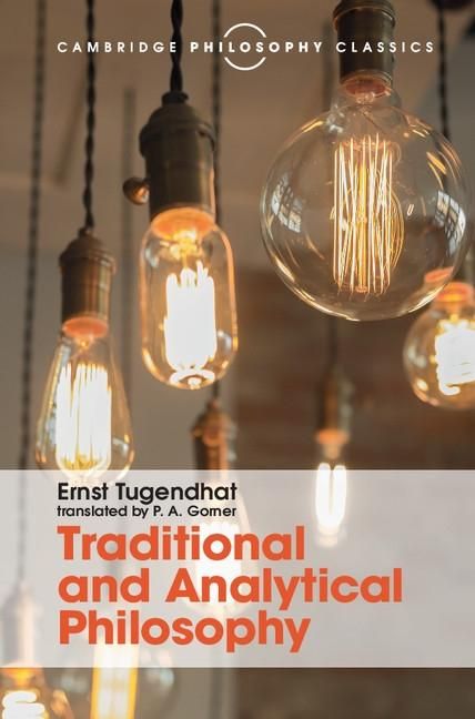 Produktbild: Traditional and Analytical Philosophy