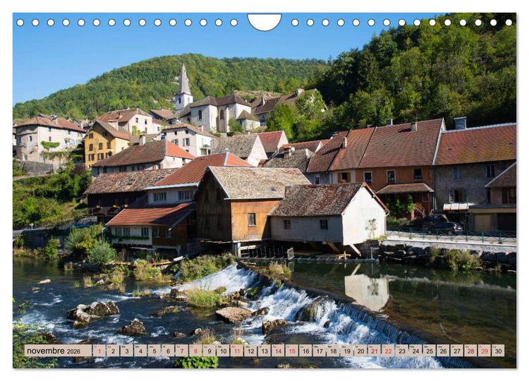 Produktbild: La France des villages (Calendrier mural 2026 DIN A4 vertical), CALVENDO calendrier mensuel