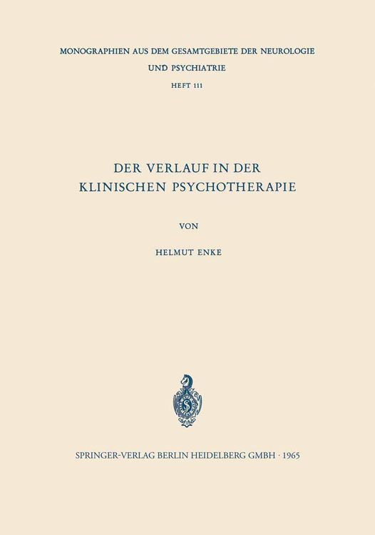 Produktbild: Der Verlauf in der Klinischen Psychotherapie
