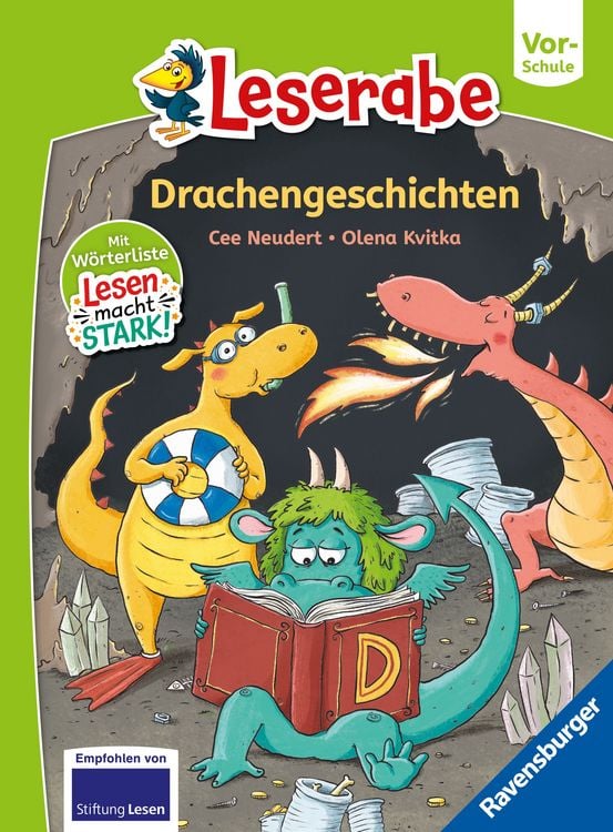 Produktbild: Drachengeschichten - Leserabe ab Vorschule - Erstlesebuch f&uuml;r Kinder ab 5 Jahren