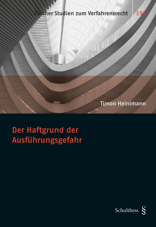 Produktbild: Der Haftgrund der Ausf&uuml;hrungsgefahr