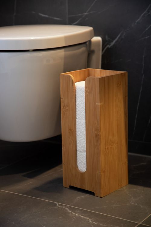 Produktbild: Toilettenpapierhalter Mod. Bambusa, aus Bambus