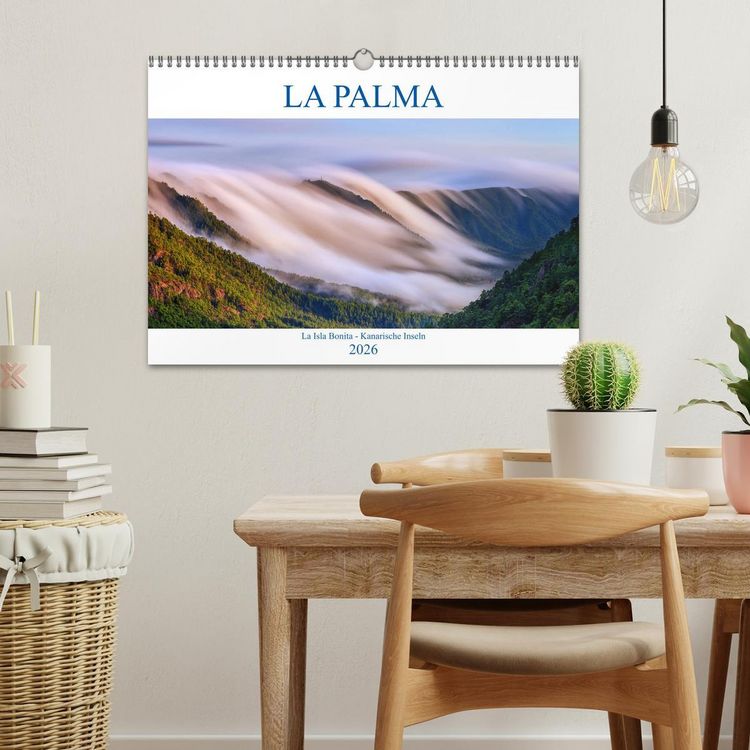 Produktbild: La Palma - La Isla Bonita - Kanarische Inseln (Wandkalender 2026 DIN A3 quer), CALVENDO Monatskalender