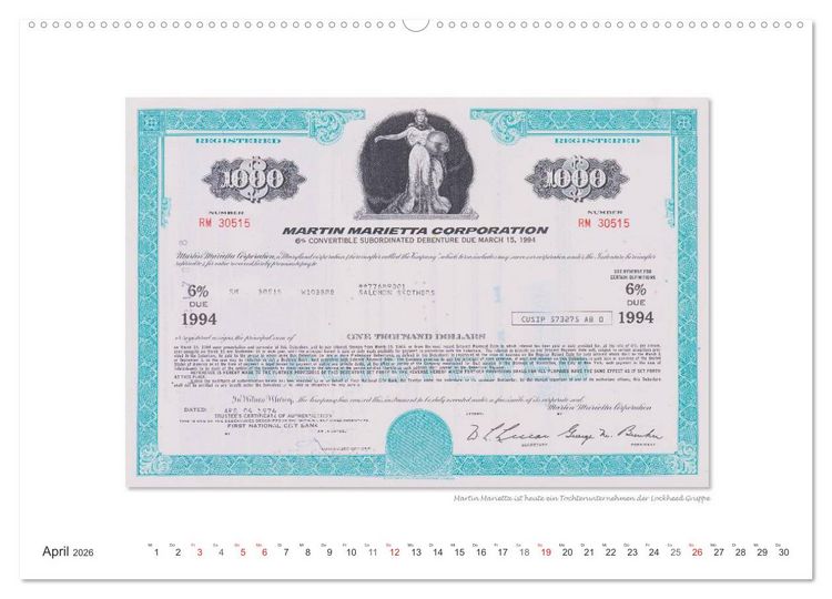 Produktbild: Aktien & Wertpapiere (hochwertiger Premium Wandkalender 2026 DIN A2 quer), Kunstdruck in Hochglanz