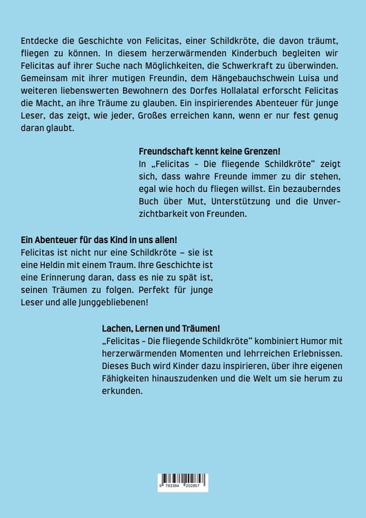 Produktbild: Felicitas - Die fliegende Schildkr&ouml;te