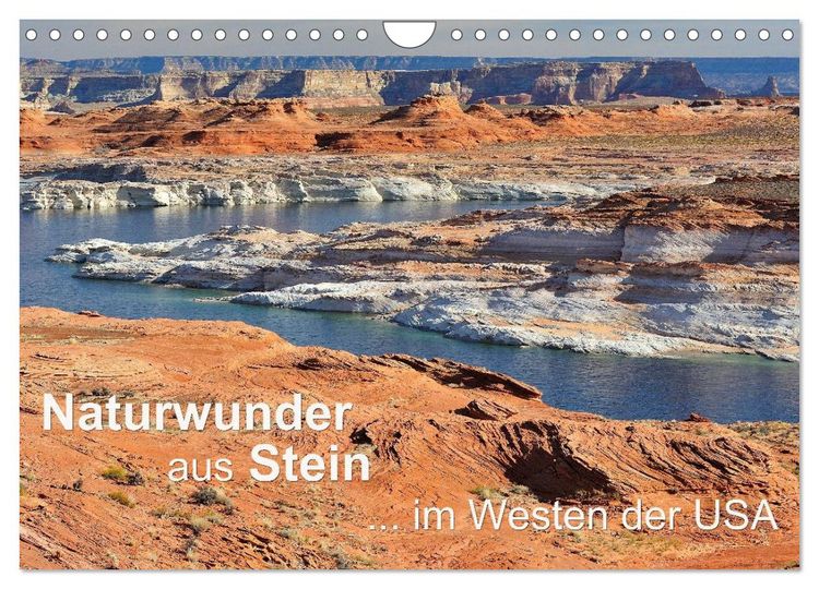 Produktbild: Naturwunder aus Stein im Westen der USA (Wandkalender 2026 DIN A4 quer), CALVENDO Monatskalender