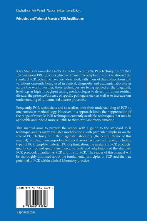 Produktbild: Principles and Technical Aspects of PCR Amplification