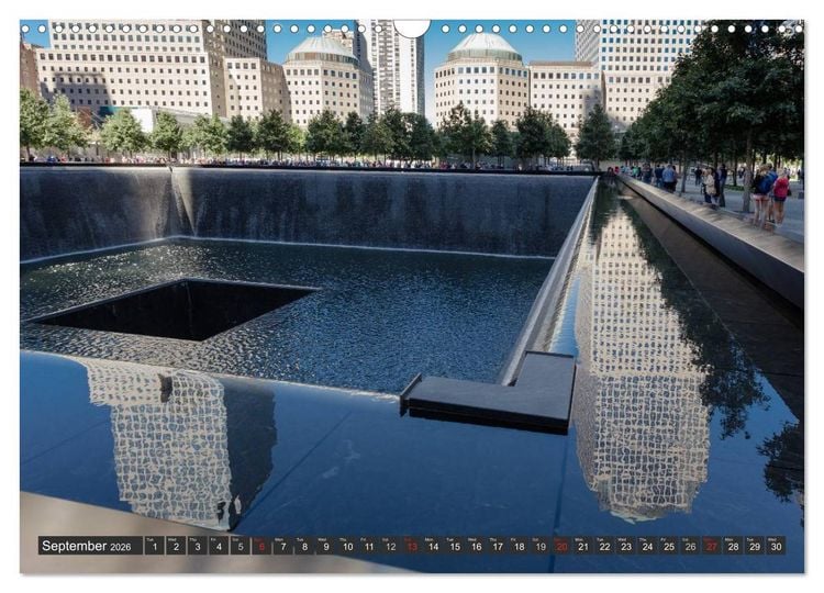 Produktbild: New York City favorites / UK-Version (Wall Calendar 2026 DIN A3 landscape), CALVENDO 12 Month Wall Calendar