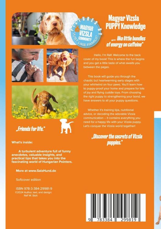 Produktbild: Magyar Vizsla PUPPIES Knowledge
