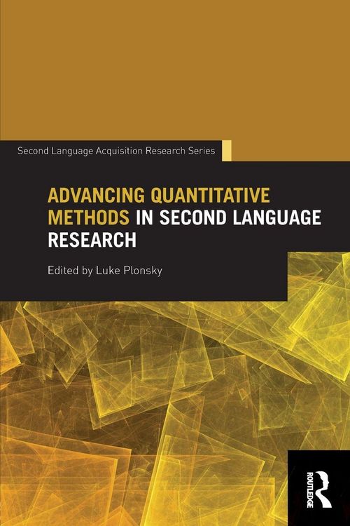 Produktbild: Advancing Quantitative Methods in Second Language Research